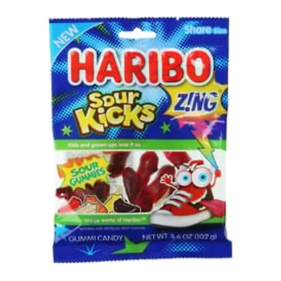 Haribo® Sour Kicks Gummi Candy 3.6oz