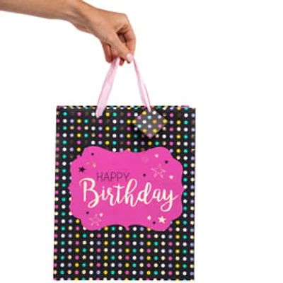 Yippee It's Your Birthday Or Happy Large Gift Bag