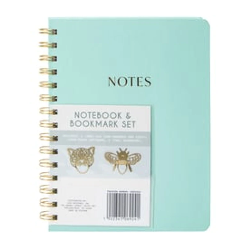 Notebook & Bookmark Set