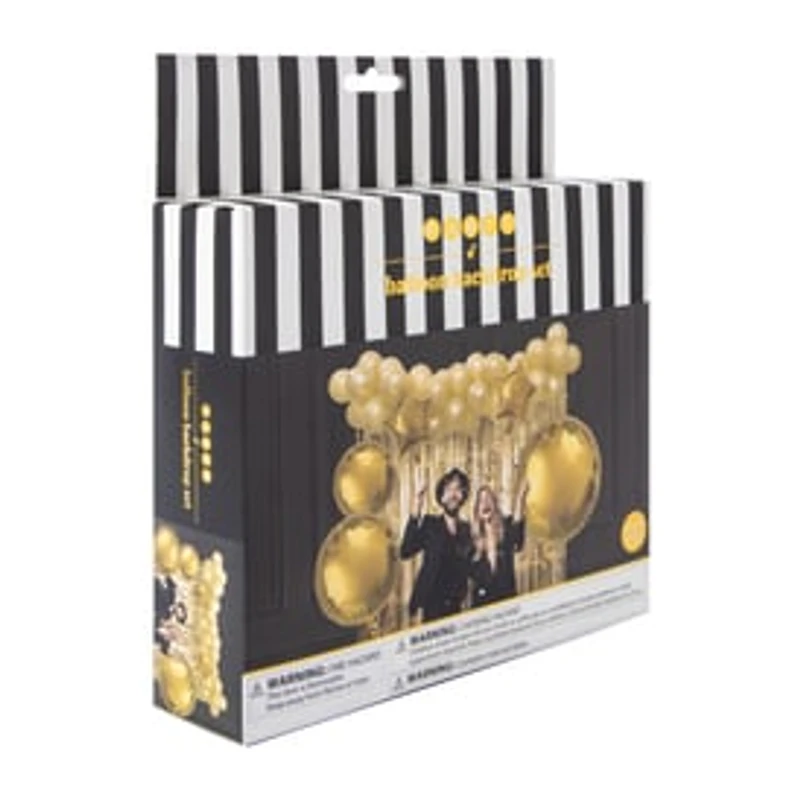 New Years Party Balloon Backdrops Set