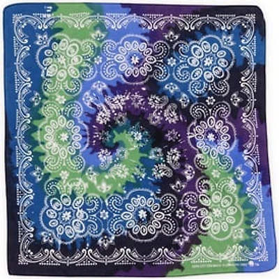 Tie Dye Bandana 21in x