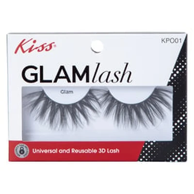 Kiss® Glam Lash Reusable 3D False Lashes
