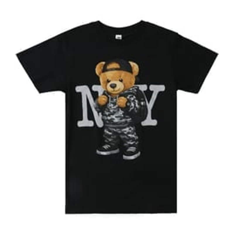 NY Camo Bear Graphic Tee