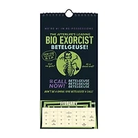 Beetlejuice Beetlejuice 16-Month 2025 Calendar