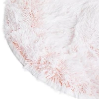 Round Faux Fur Accent Rug 2.5ft