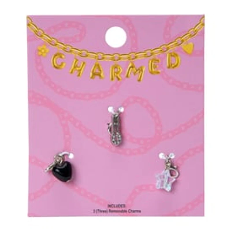 Novelty Removable Jewelry Charms 3-Count