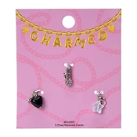 Novelty Removable Jewelry Charms 3-Count