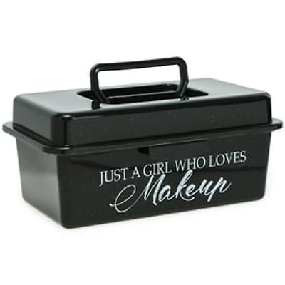 Makeup Organizer Box 'Just A Girl Who Loves Makeup'