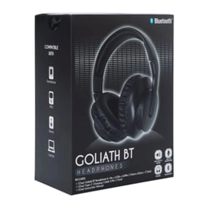 Goliath Bluetooth® Over-Ear Headphones With Mic