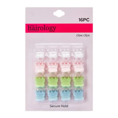 Mini Claw Clips 16-Count