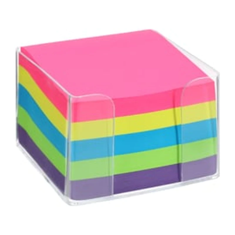 Rainbow Sticky Notes With Case
