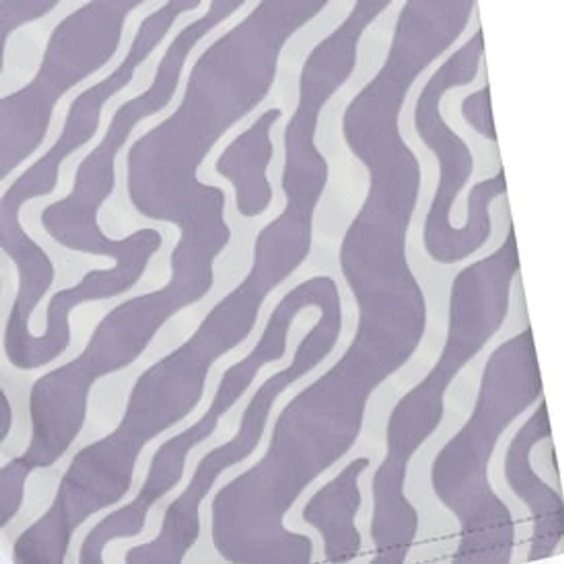 Purple Waves Crossover Bike Shorts