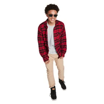 Young Men's Woven Joggers - Khaki