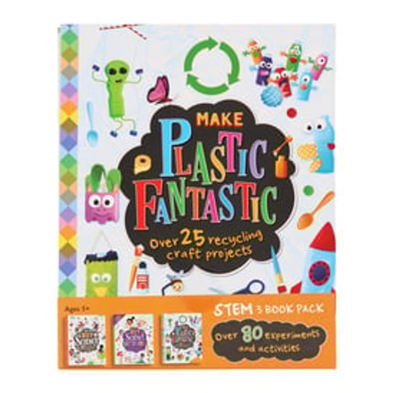 Stem Activities For Kids Book Set 3-Pack