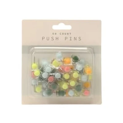 50-Count Push Pins