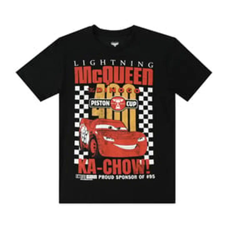 Disney PIXAR Cars Lightning McQueen Ka-Chow Graphic Tee