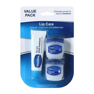 Vaseline® Lip Care Value Pack 3-Pack