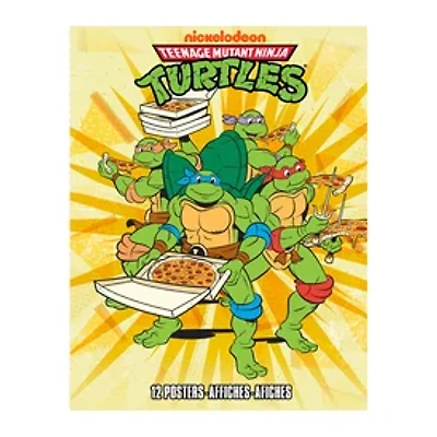 Teenage Mutant Ninja Turtles® Poster Book 12-Count