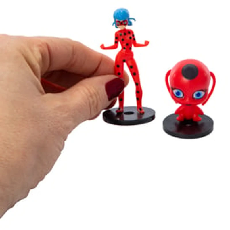 Toppeez™ Miraculous: Tales of Ladybug and Cat Noir Figures 2-Pack (Styles May Vary)