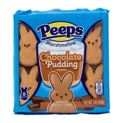 Peeps® Chocolate Pudding Marshmallow Bunnies 8-Count