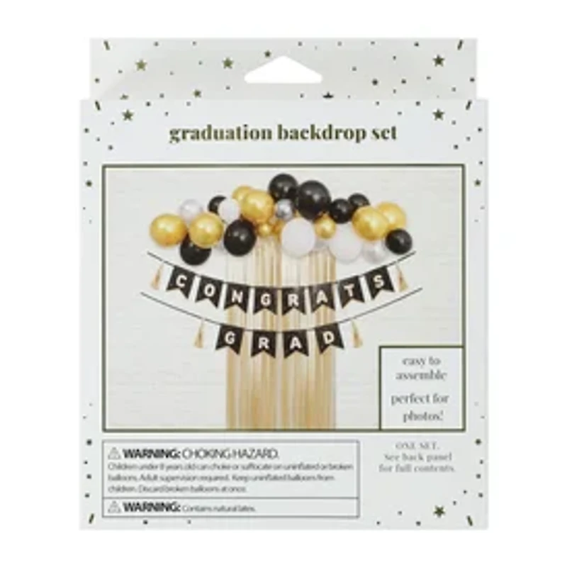 Graduation Backdrop Set
