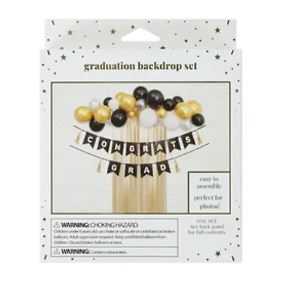 Graduation Backdrop Set
