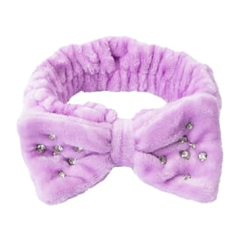 Purple Plush Spa Headband