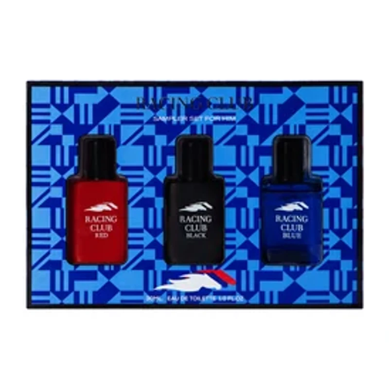 Racing Club Eau De Toilette For Him Sampler Set 3-Pack