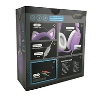 Wired LED Cat Ear Gaming Headset