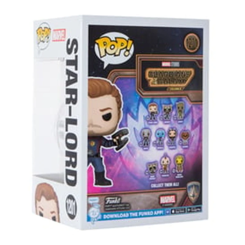Funko Pop! Guardians Of The Galaxy Star-Lord Bobble-Head