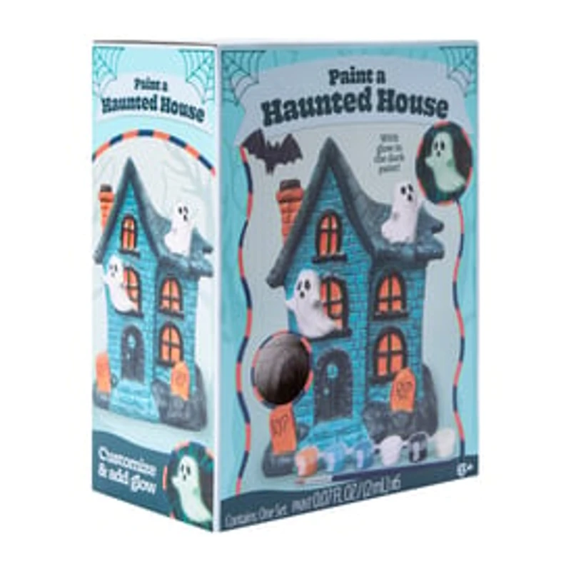 Halloween Paint A Haunted House Set