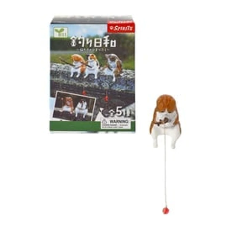 Spirits Fishing Cat Figure (Styles May Vary)
