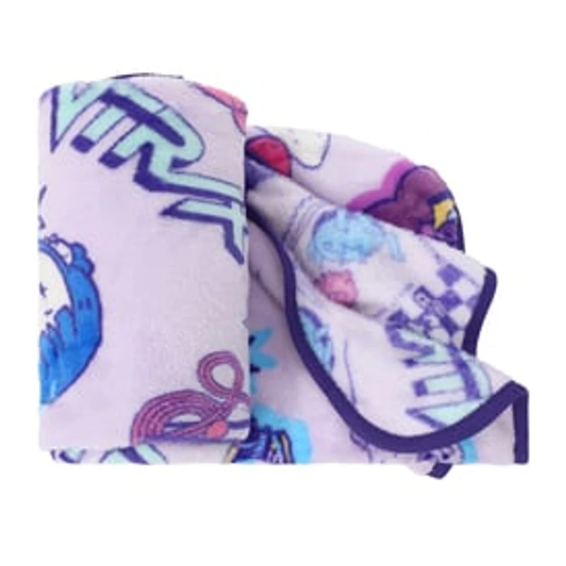 Netflix KPop Demon Hunters Travel Blanket 40inx50in