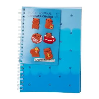 Silicone Widget Journal With Charms