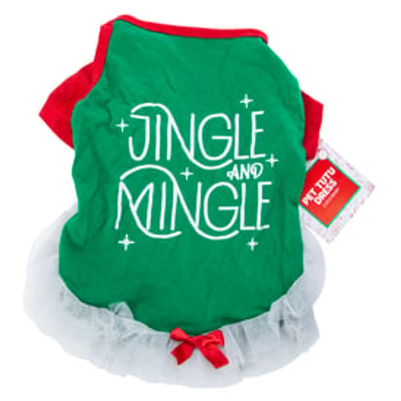 Holiday Pet Tutu Dress