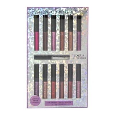 Smoke & Mirrors Matte Liquid Lipstick & Lip Plumper Set 13-Piece