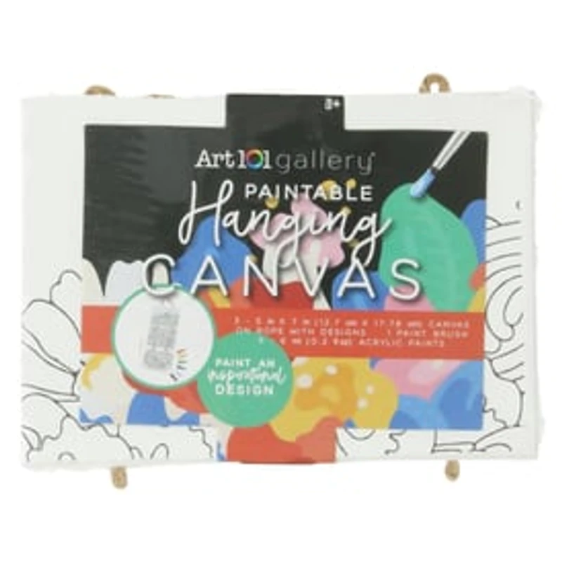 DIY Set Of 3 Mini Canvases Wall Art 5in x 7in