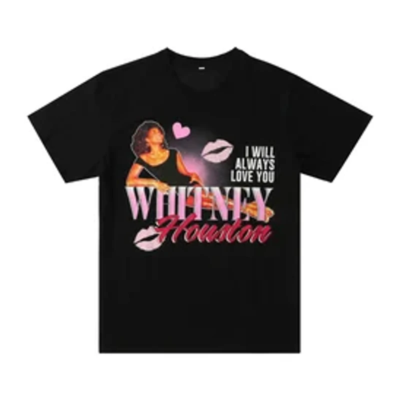 I Will Always Love You Whitney Houston Graphic Tee