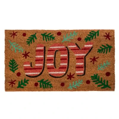 Holiday Coir Doormat 28in X 16in