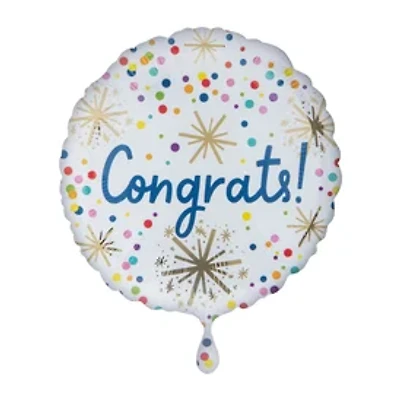 INFLATED Congrats! Standard Decorative Balloon
