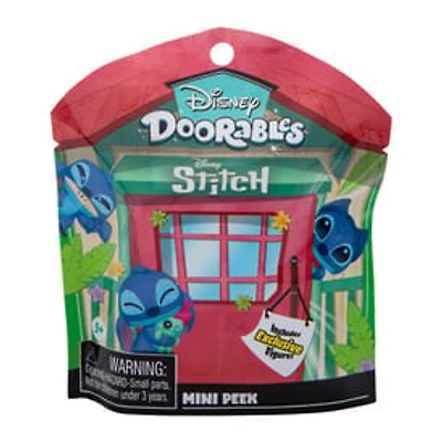 Disney Doorables Stitch Flocked Figure Blind Bag