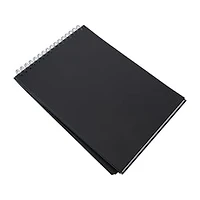 Black Drawing Paper Pad 9in x 12in