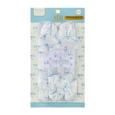 Satin Hair Curler Set 4-Pack