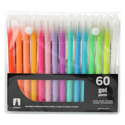 60-Count Gel Pens Set