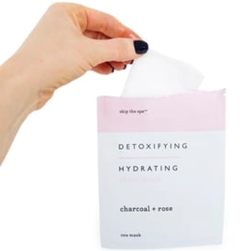 Charcoal & Rose Sheet Mask