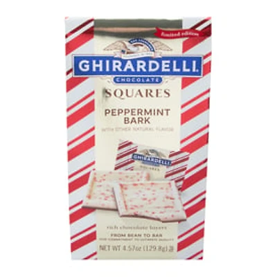 Ghirardelli® Peppermint Bark Squares 4.57oz