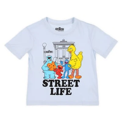 Kid's Sesame Street™ 'street Life' Graphic Tee