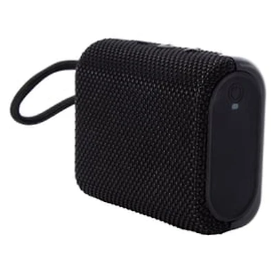 Fabric Wrapped Portable Wireless Speaker 3.54in x 3.11in