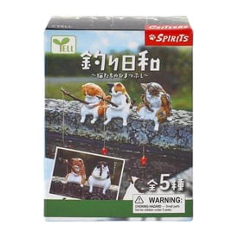 Spirits Fishing Cat Figure (Styles May Vary)
