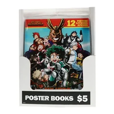 12-Pack Poster Book - My Hero Academia